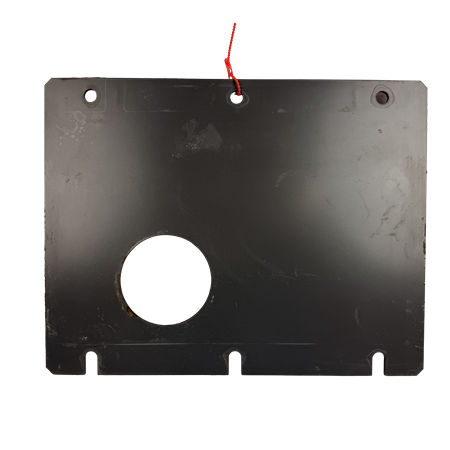 Plåt under hydraulatank